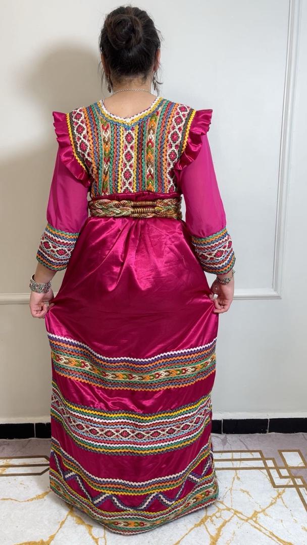 Robe Kabyle Tafat Fuchsia Prestige