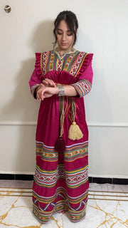 Robe Kabyle Tafat Fuchsia Prestige