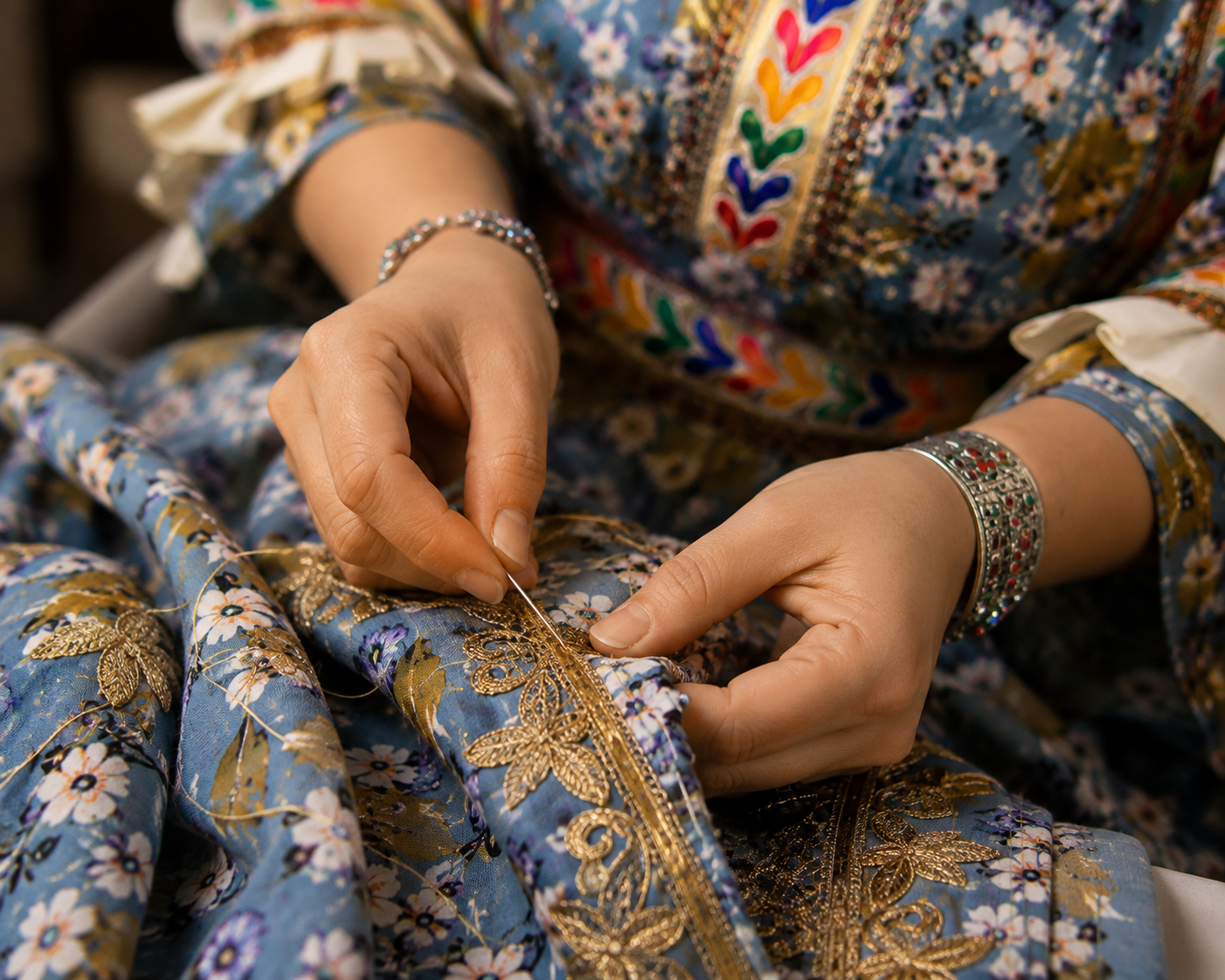 Le savoir-faire transmis de fil en aiguille